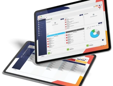puffincrm tablet mockup