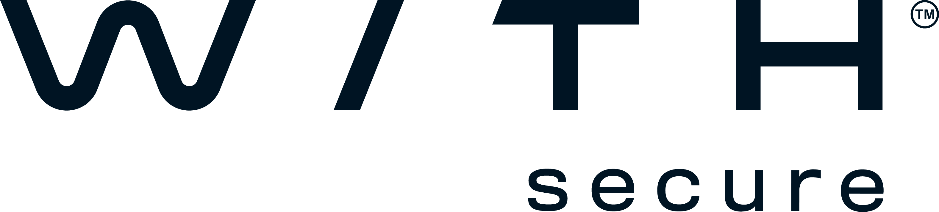 withsecure logo charcoal black
